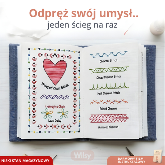 Wilsy Book – Zeszyt do haftowania dla każdego